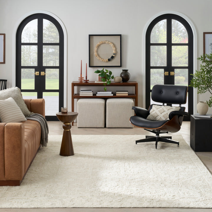 Ivory Moroccan Wool Rug 10' x 14'