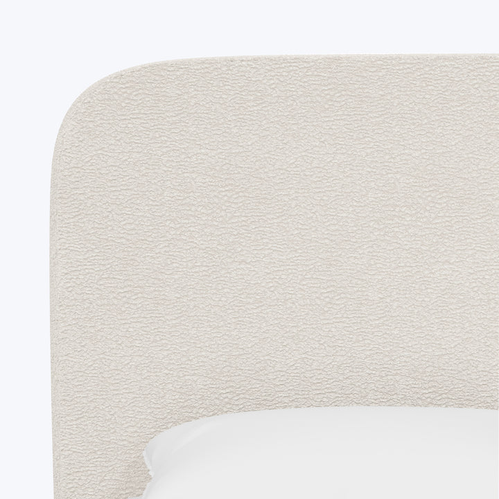 Emme Tall Platform Bed Sherpa Natural / Twin