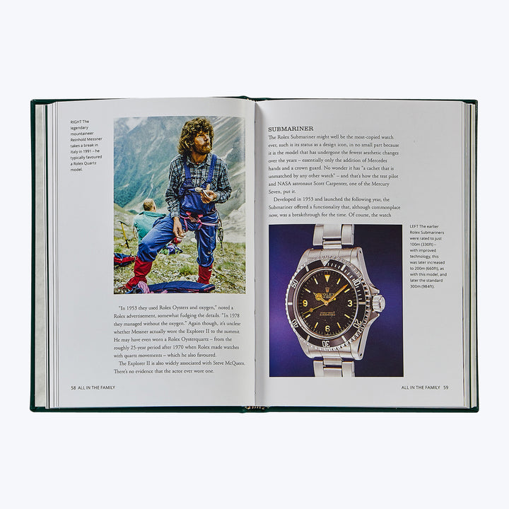 Leather Bound Little Book of Rolex