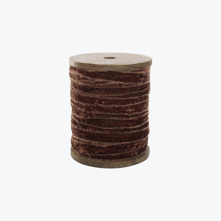 Frayed Velvet Ribbon