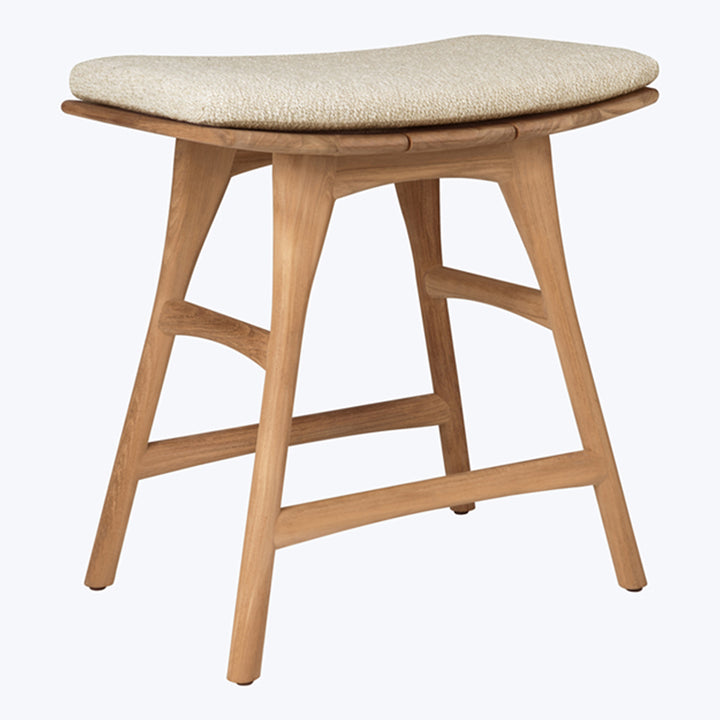 Osso Outdoor Upholstered Stool