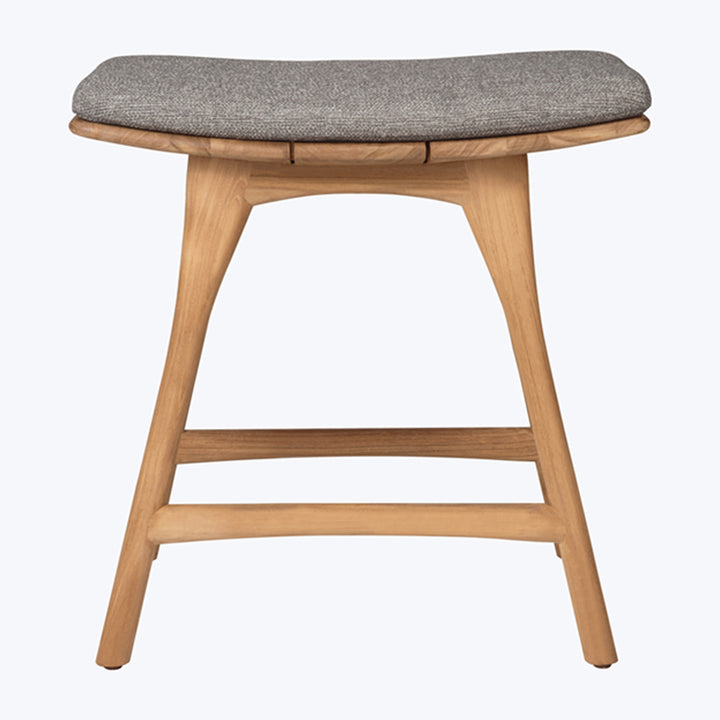 Osso Outdoor Upholstered Stool