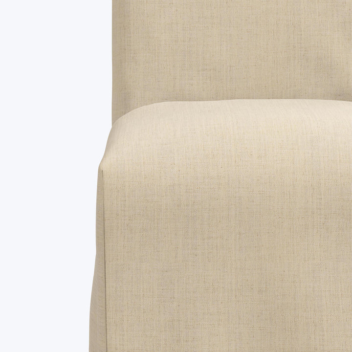 Linen Slipcover Dining Chair Linen Natural