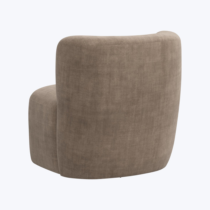Nia Swivel Chair Antique Velvet Dune
