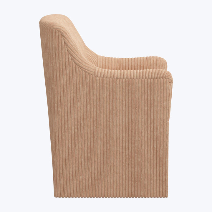 Priya Dining Chair Corded Blush