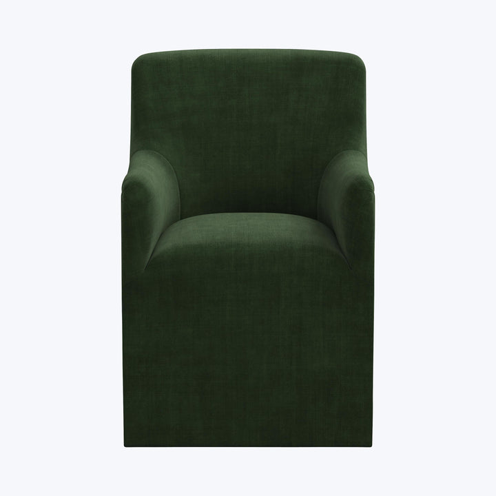 Priya Dining Chair Antique Velvet Forest