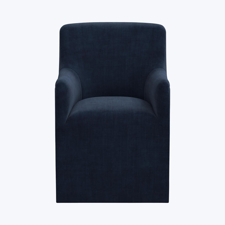 Priya Dining Chair Antique Velvet Midnight