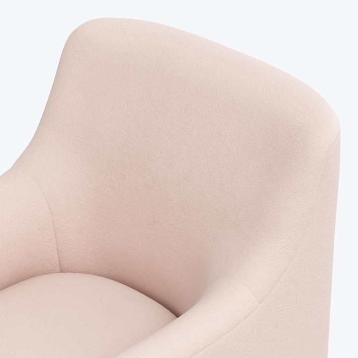 Priya Dining Chair Velvet Blush