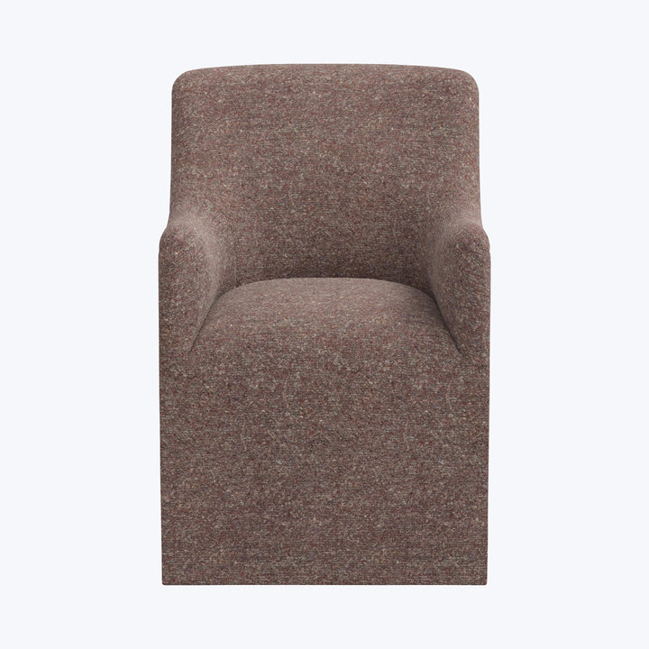 Priya Dining Chair Boucle Merlot