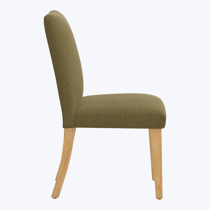 Kristy Dining Chair Linen Olive