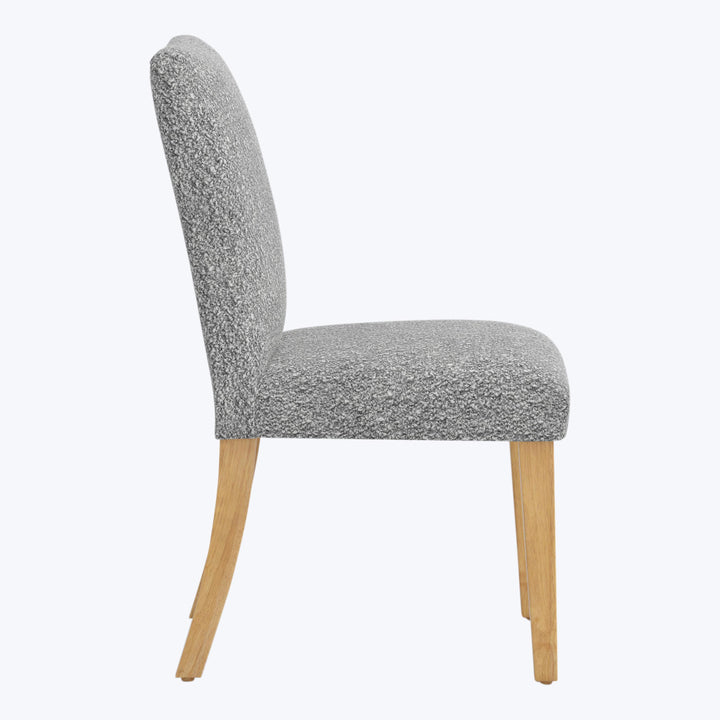 Kristy Dining Chair Boucle Grey