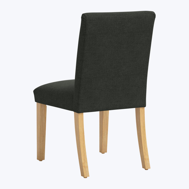Kristy Dining Chair Zuma Linen Black