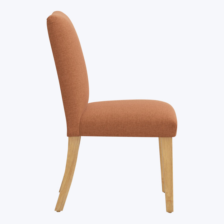 Kristy Dining Chair Zuma Linen Terracotta