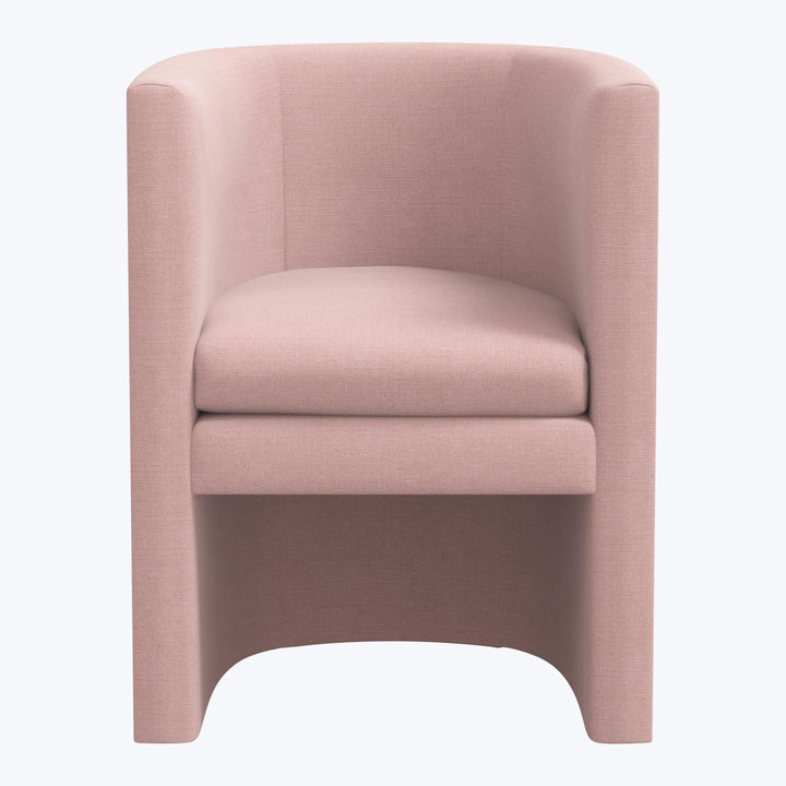Sloane Dining Chair Linen Blush