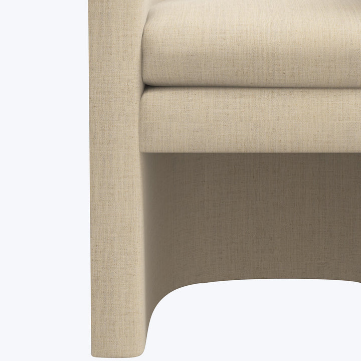 Sloane Dining Chair Linen Natural