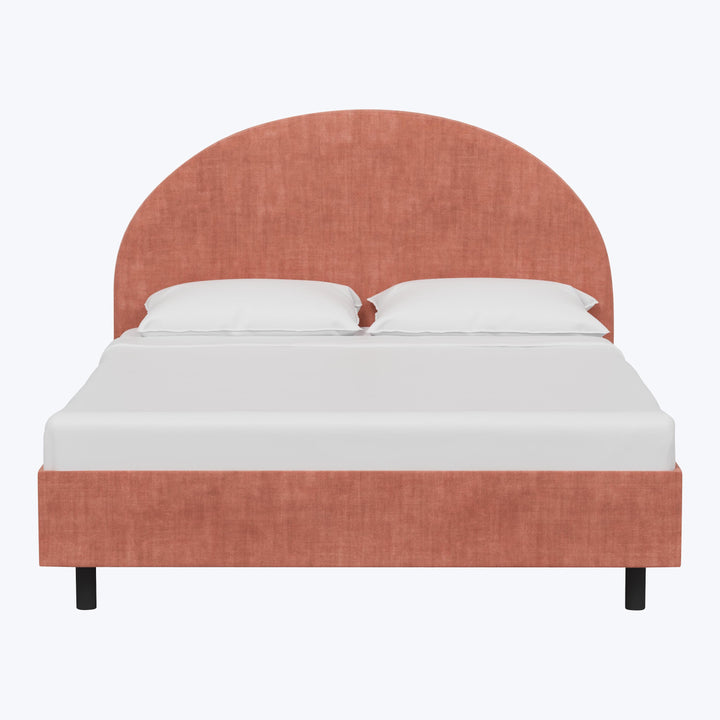 Solana Platform Bed Twin / Antique Velvet Nectar