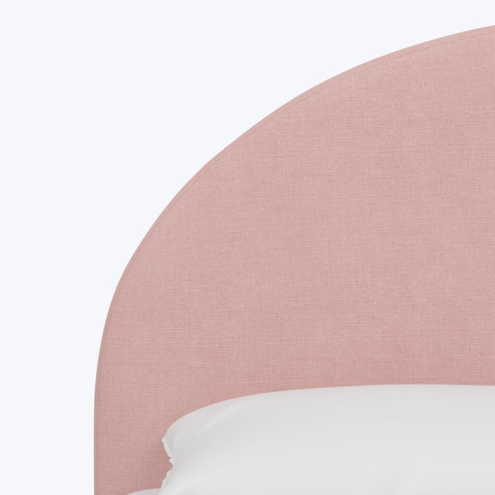 Solana Platform Bed Twin / Linen Blush