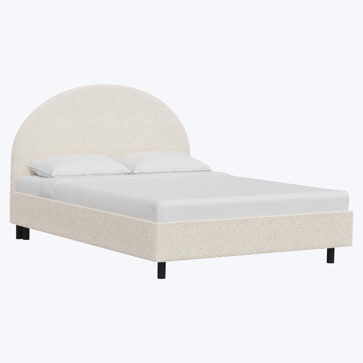 Solana Platform Bed Twin / Sherpa Natural