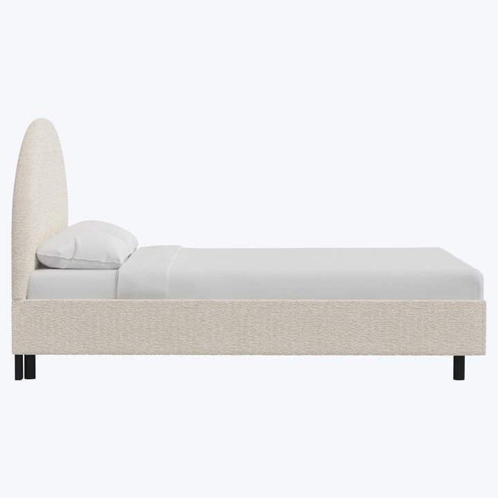 Solana Platform Bed Twin / Sherpa Natural