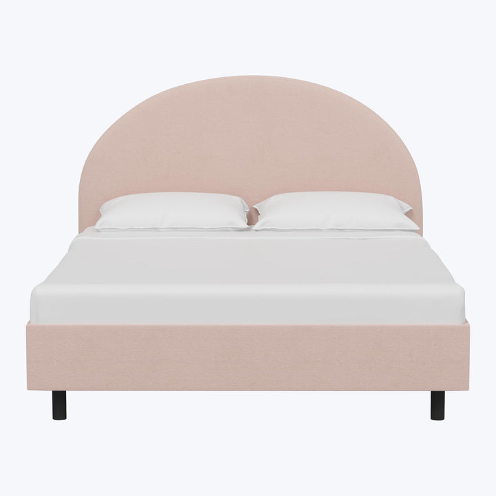 Solana Platform Bed Twin / Velvet Blush
