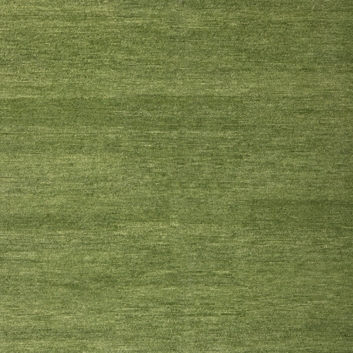 Solid Tibetan Wool Rug - 6' x 9' Green