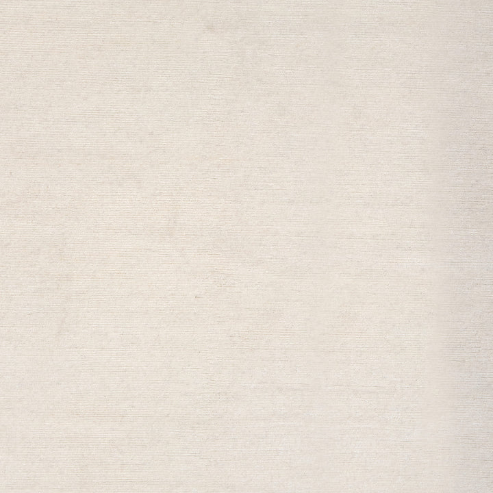 Solid Tibetan Wool Rug - 6' x 9' White