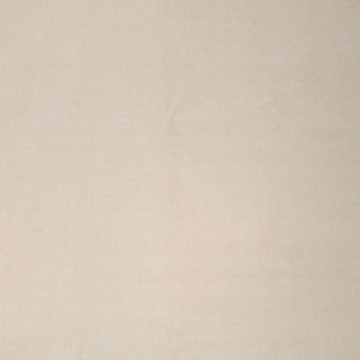 Solid Tibetan Wool Rug Ivory / 6x9