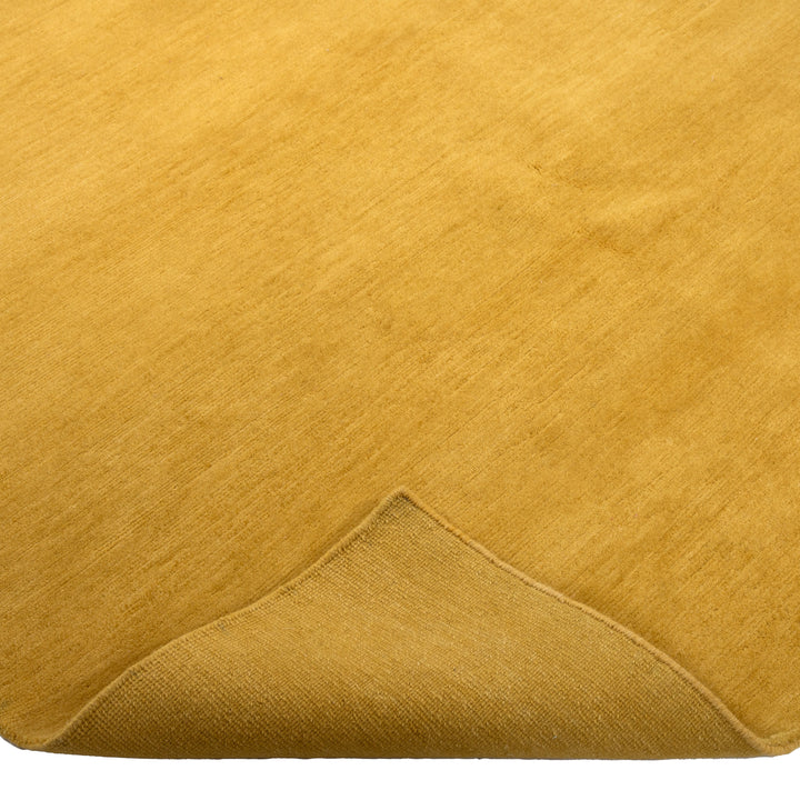 Solid Tibetan Wool Rug Yellow / 6x9