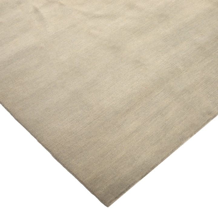 Solid Tibetan Wool Rug Grey / 9x12