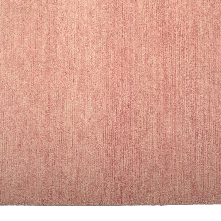 Solid Tibetan Wool Rug Pink / 9x12