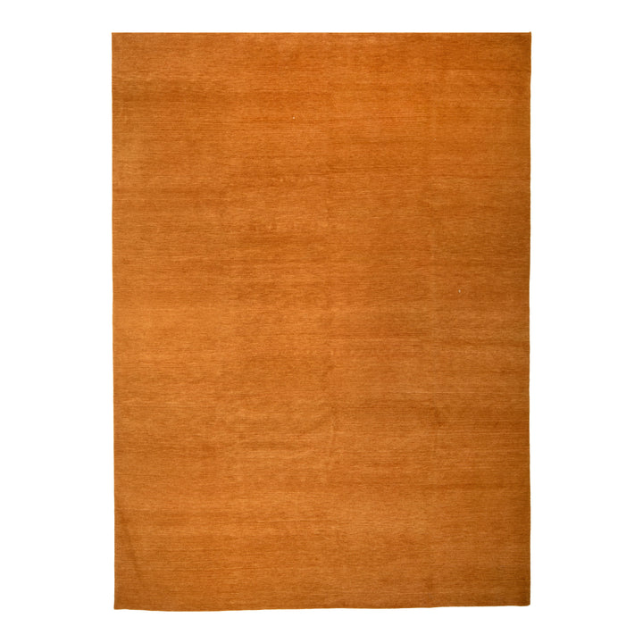 Solid Tibetan Wool Rug Brown / 9x12