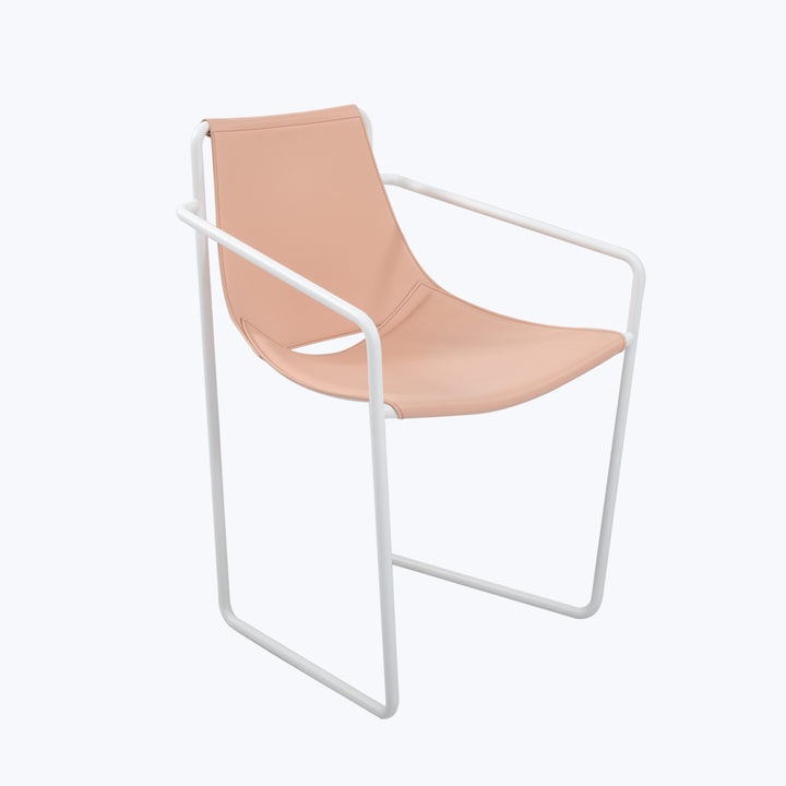 Apelle Leather Dining Armchair
