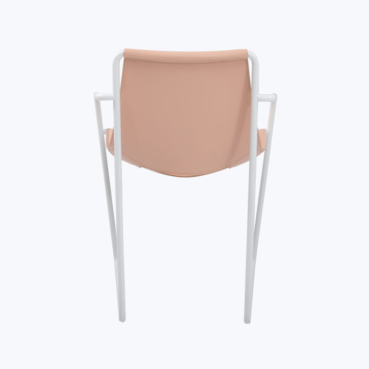 Apelle Leather Dining Armchair