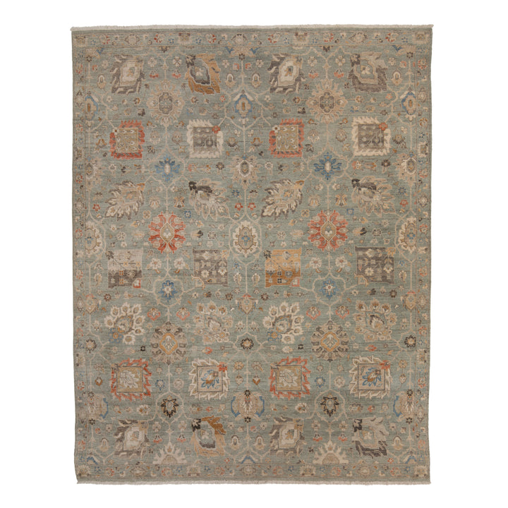 Traditional Wool Rug Blue / 8x10