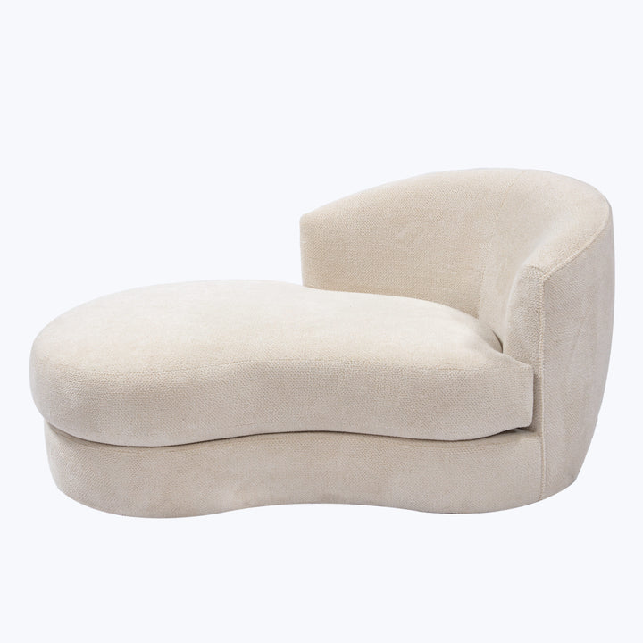Madison Chaise Right-Arm / Snoopy, Plush Woven / Cream