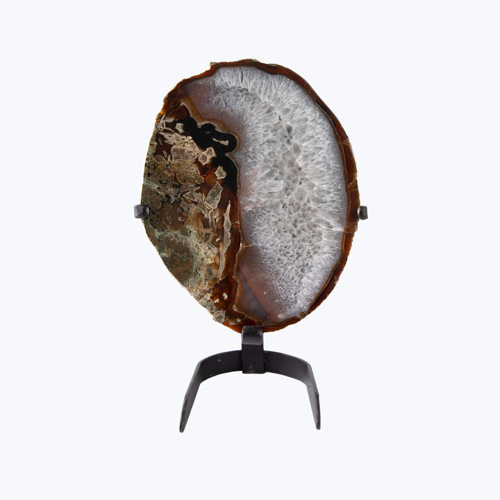 Polished Agate on Stand