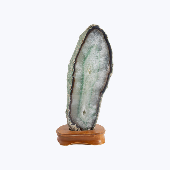 Polished Agate on Stand
