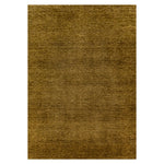 Gold Texture Wool Silk Blend Rug - 6' x 9'