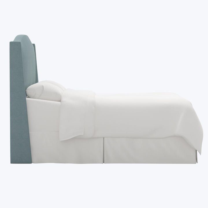 Ellis Headboard Twin / Linen Seaglass