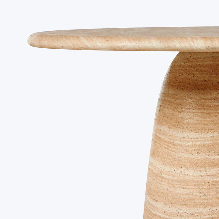 Janice Dining Table Sand Striae