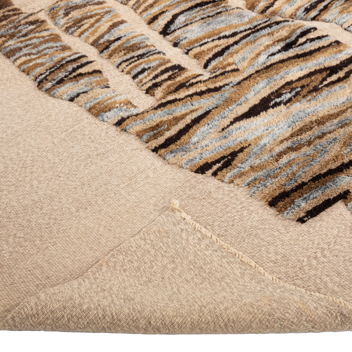 Natural Casablanca Moroccan Wool Rug - 8'8" x 11'7"