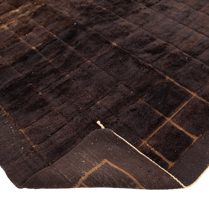 Purple Casablanca Moroccan Wool Rug - 12'3" x 14'11"