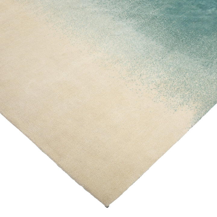 Contemporary Wool Blend Rug Multicolored / 10x14