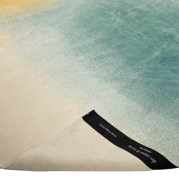 Contemporary Wool Blend Rug Multicolored / 10x14