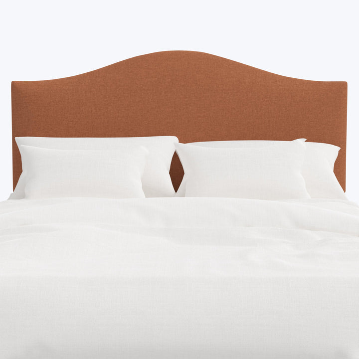Wednesday Headboard Twin / Zuma Linen Terracotta
