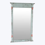 Vintage Blue-Distressed Mirror