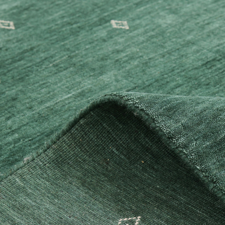 Solid Indo Gabbeh Wool Rug