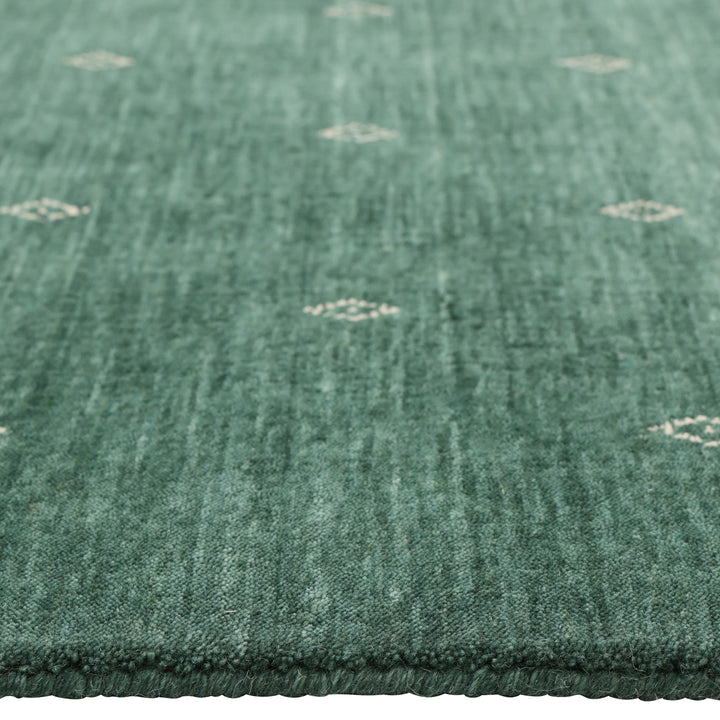 Solid Indo Gabbeh Wool Rug