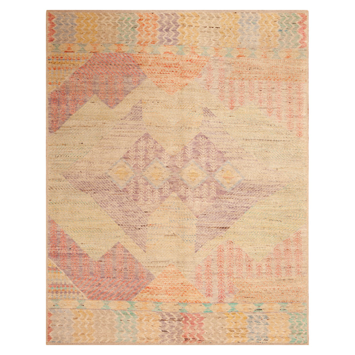 Zameen Transitional Wool Rug - 5'2" x 6'7"