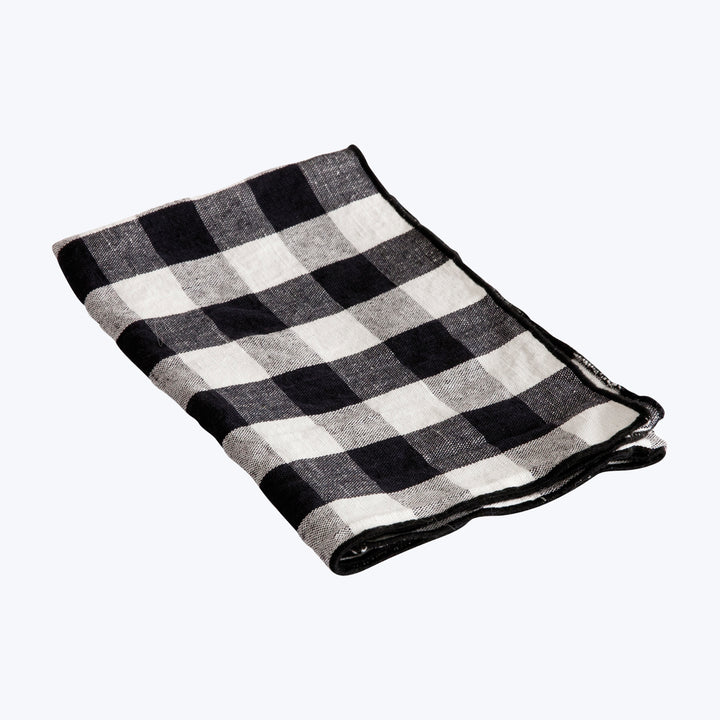 Mimi Vichy Napkin Black